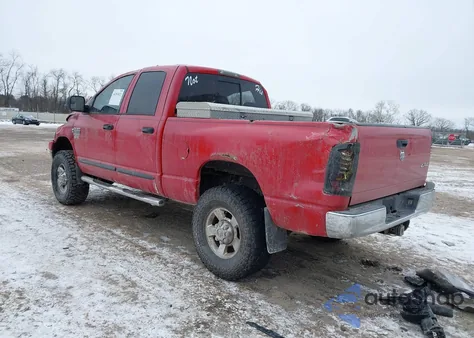 2007 Dodge Ram 2500 Slt/Trx4 Off Road/Sport/Power Wagon from USA, damaged, VIN 3D7KS28C27G757314